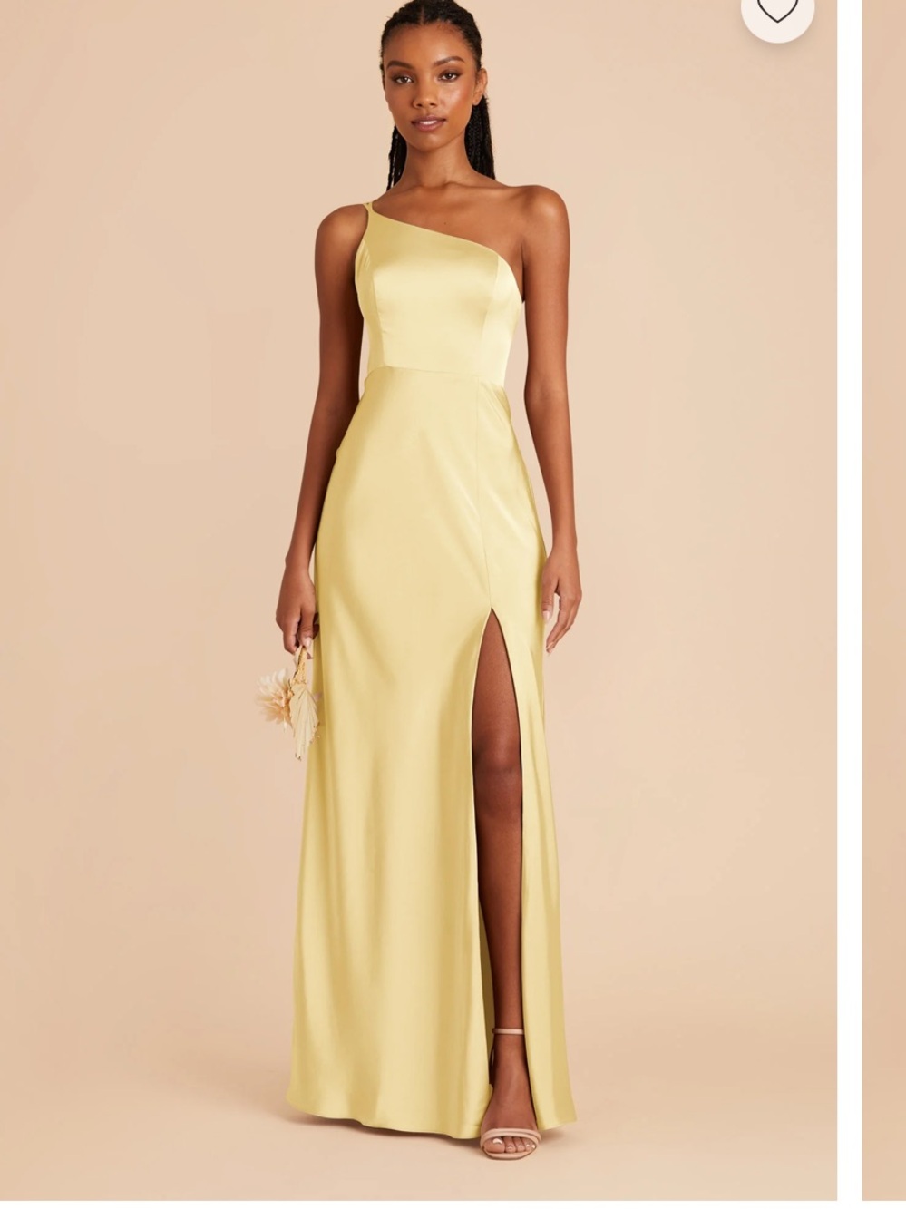 Yellow maxi dress